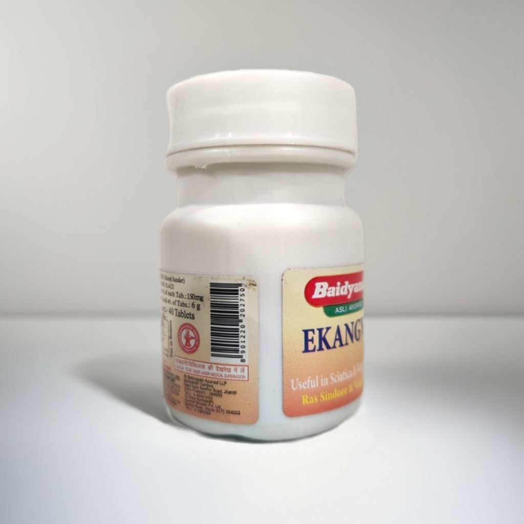 Baidyanath (Jhansi) Ekangvir Ras 40 Tablet – Traditional Ayurvedic Blend