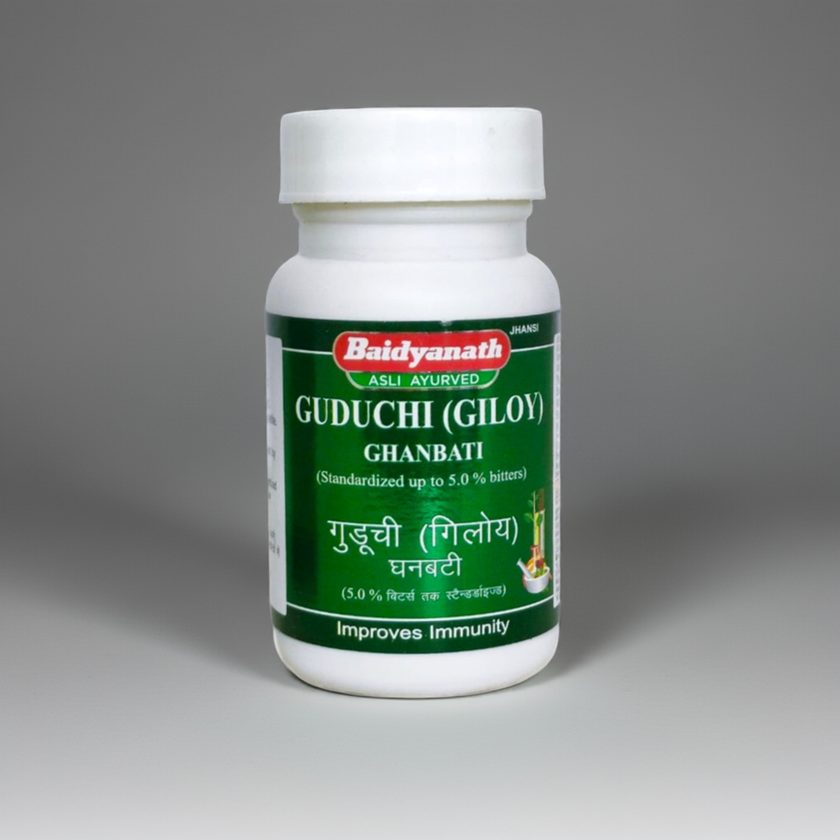 Baidyanath Jhansi Guduchi (Giloy) Ghanbati 60 Tablets