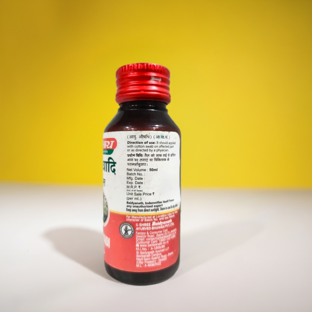 Baidyanath (Jhansi) Jatyadi Tel 50ml (Pack Of 2)