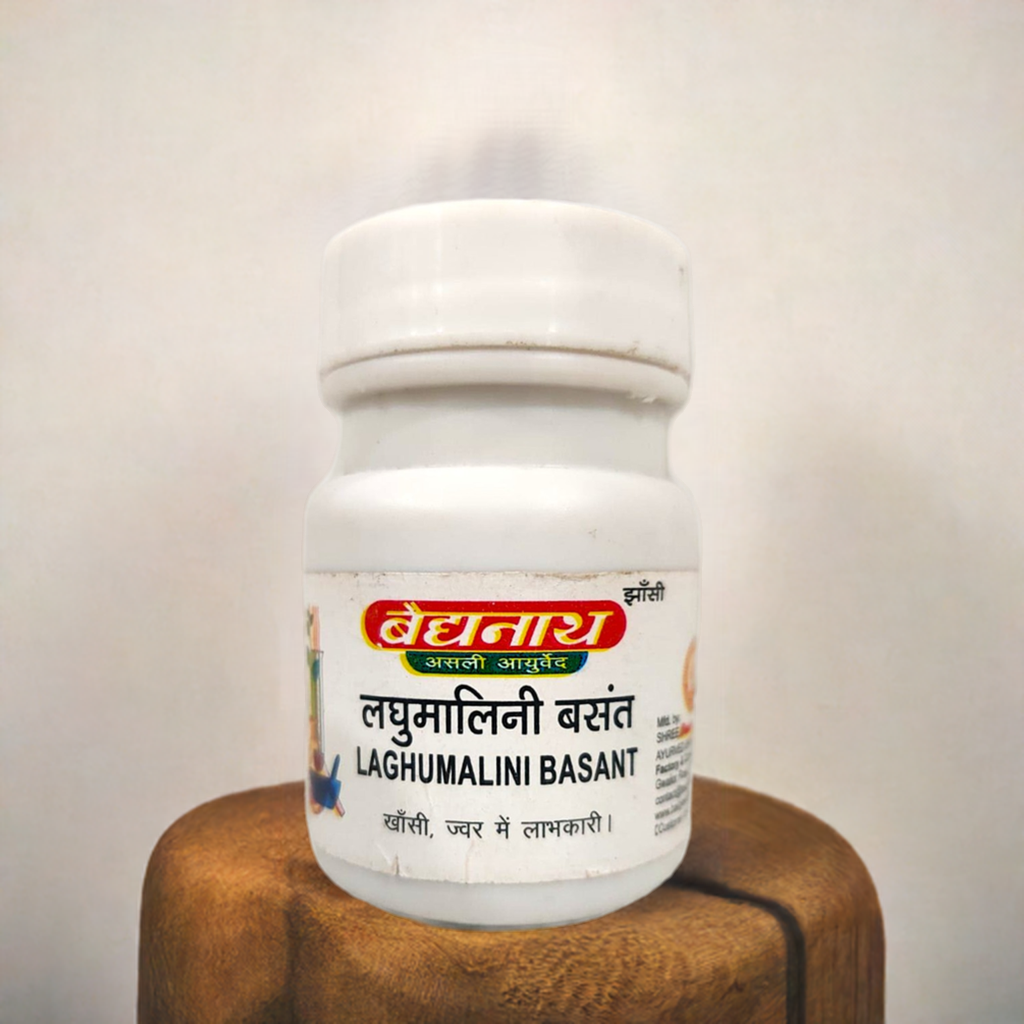 Baidyanath (Jhansi) Laghumalini Basant 40 Tablet (Pack Of 2)