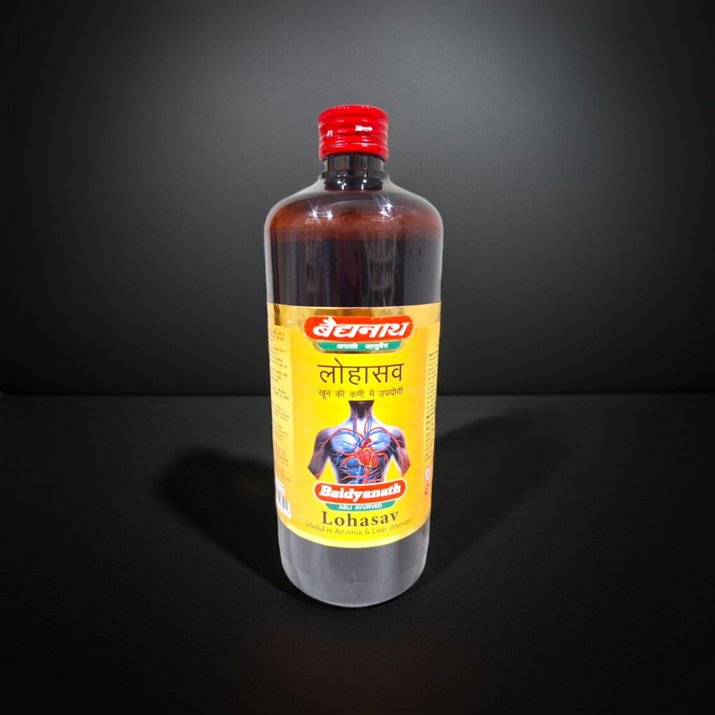 Baidyanath (Jhansi) Lohasav 450ml - Herbal Tonic with Natural Plant-Based Ingredients