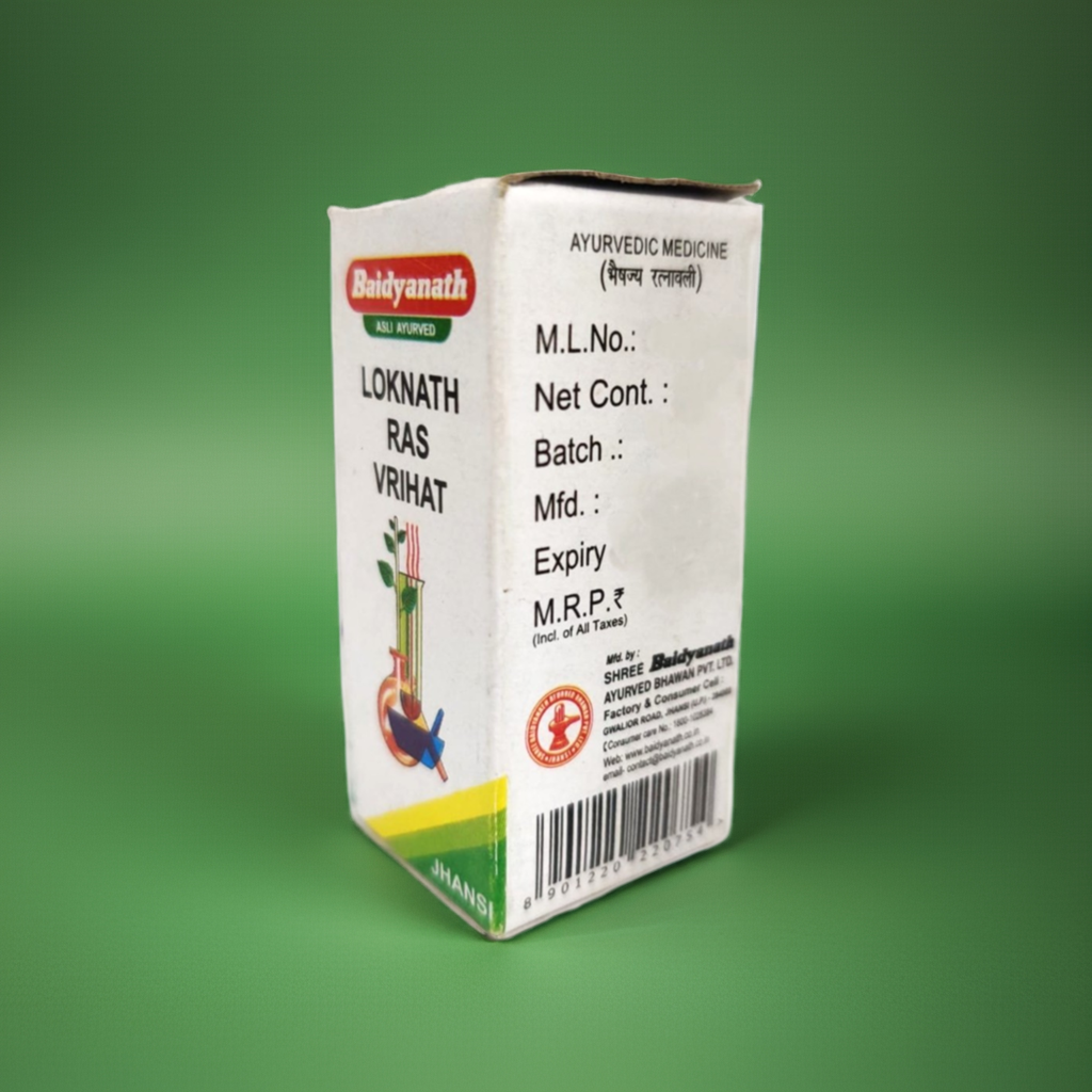 Baidyanath (Jhansi) Loknath Ras Vrihat Powder 5g (Pack Of 2)