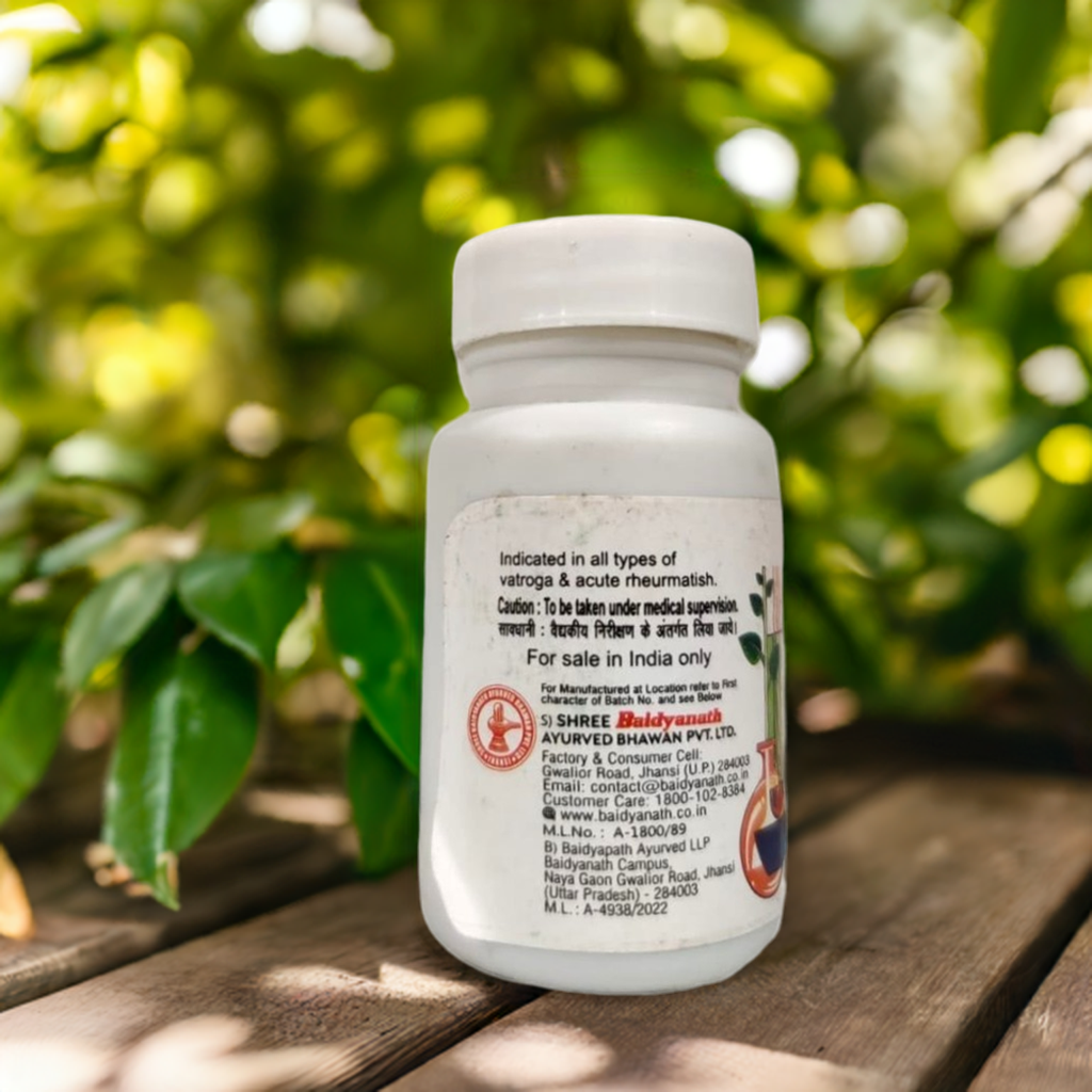 Baidyanath Jhansi Vatvidhvansan Ras 80 Tablets