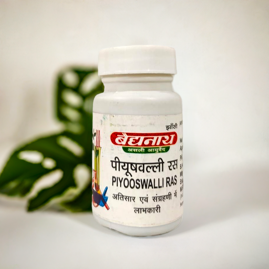 Baidyanath Piyooswalli Ras 10g – Traditional Ayurvedic Herbo-Mineral Formula