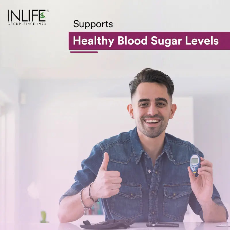 Inlife Alpha Lipoic Acid (ALA) 300mg Capsules - 8