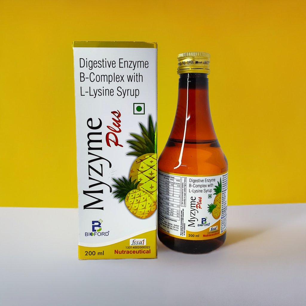 Bioford Myzyme Syrup 200ml – Enzyme & Carminative Herbal Syrup