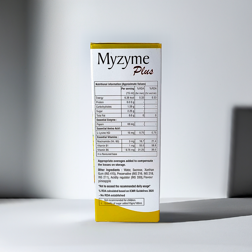 Bioford Myzyme Syrup 200ml – Enzyme & Carminative Herbal Syrup