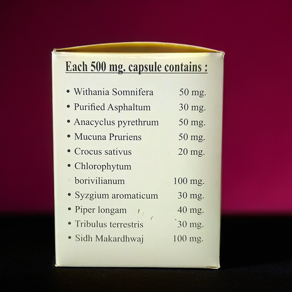 Brahmanand Kaamraj Capsules – Traditional Herbal Blend for Daily Use