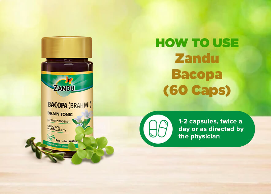 Zandu Pure Brahmi 60 Capsules