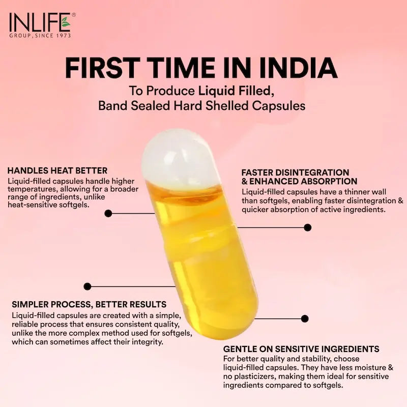 Inlife Tocotrienol Wheat Germ Oil Supplement |Vitamin E Family Capsules - 5