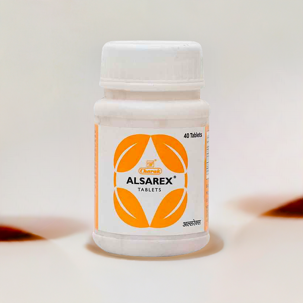 Charak Alsarex 40Tablets (Pack of 2)