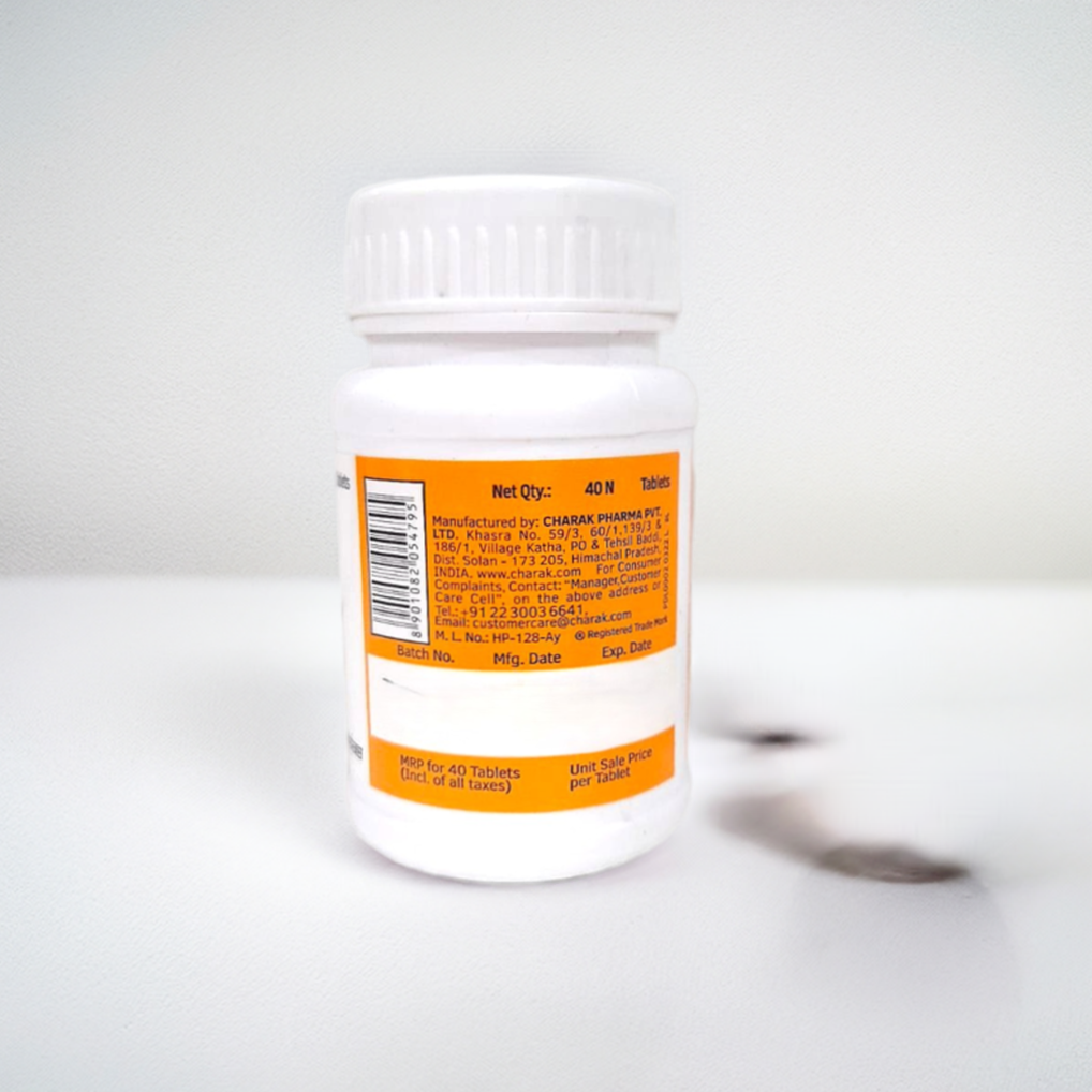 Charak Alsarex 40Tablets (Pack of 2)