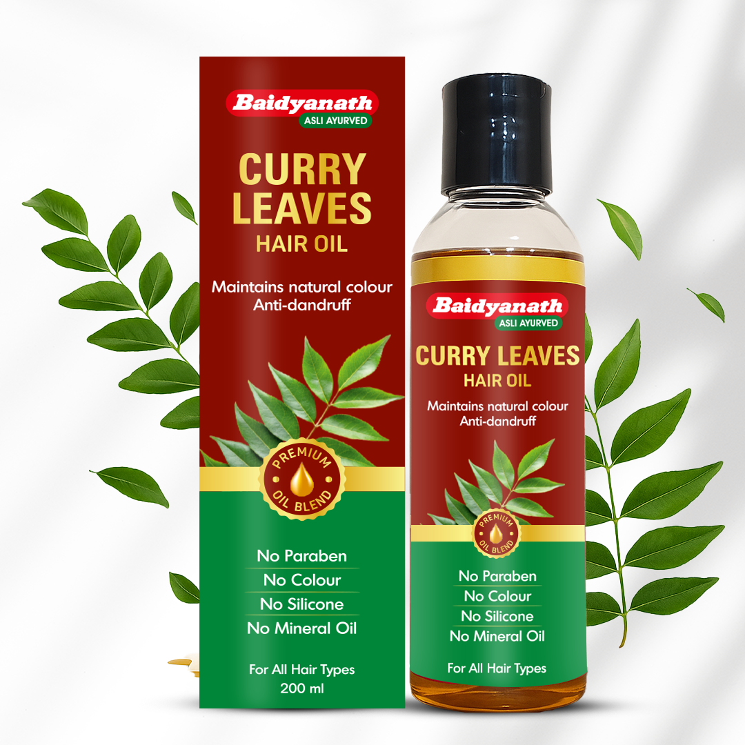 Baidyanath Curry Leaves Hair Oil 200ml