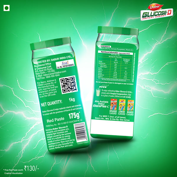 Dabur Glucose-D Jar NS
                    
                      - 450g + 50g Free