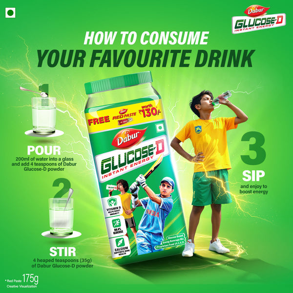 Dabur Glucose-D Jar NS
                    
                      - 450g + 50g Free