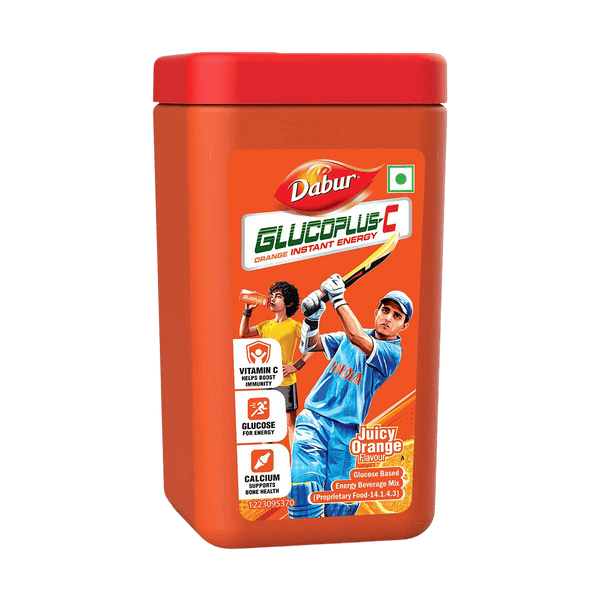 New Dabur Glucoplus C Orange Jar SL 400g