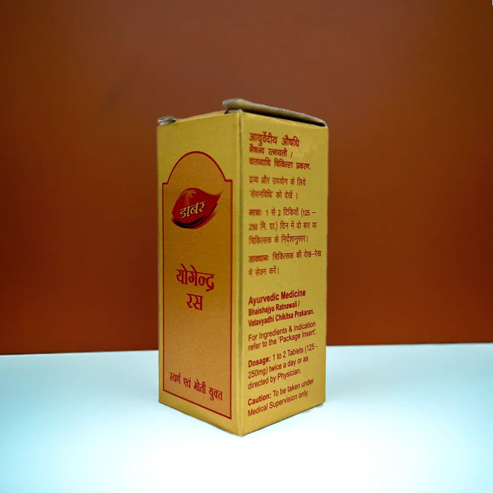 Dabur Yogendra Ras with Gold and Pearl 10 Tablets