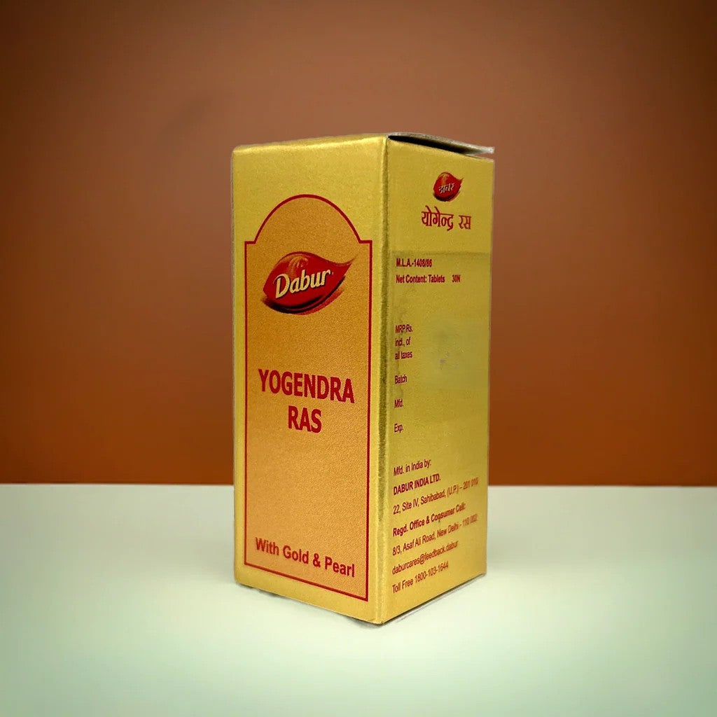 Dabur Yogendra Ras with Gold and Pearl 10 Tablets