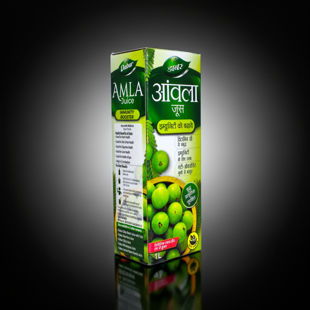 Dabur Amla Juice 1 Ltr – Natural Herbal Beverage with Amla Extract