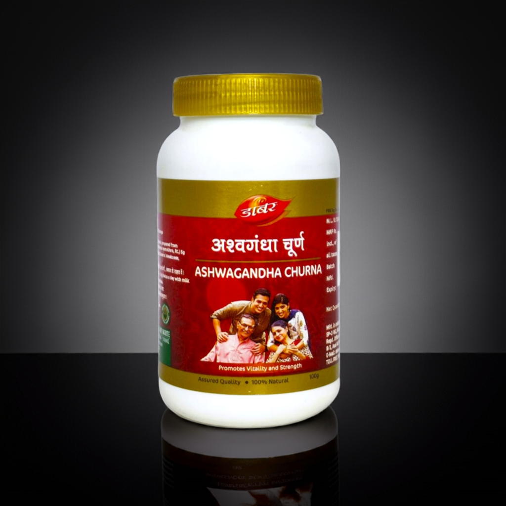 Dabur Ashwagandha Churna – Traditional Ayurvedic Root Powder