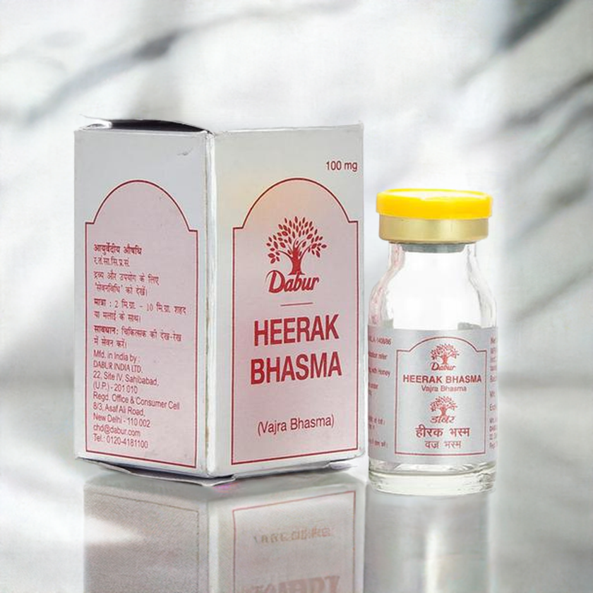 Dabur Heerak Bhasma 100MG – Traditional Ayurvedic