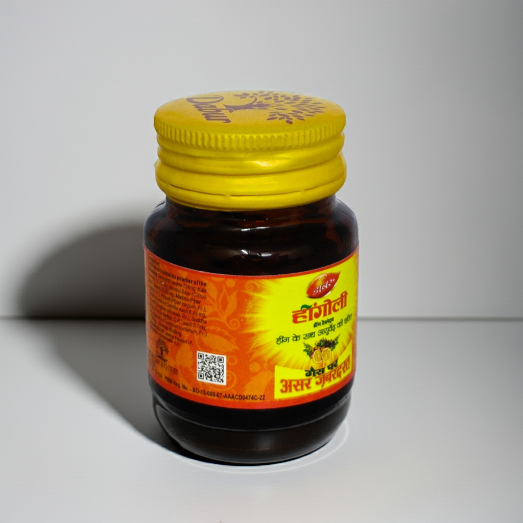 Dabur Hingoli 90 Tablets  – Traditional Spiced Tablets with Hing