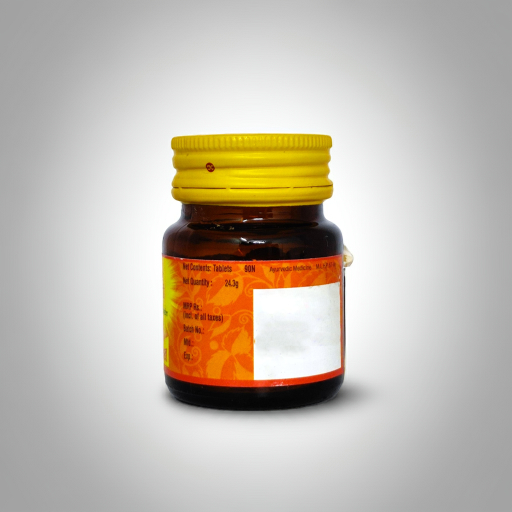 Dabur Hingoli 90 Tablets  – Traditional Spiced Tablets with Hing