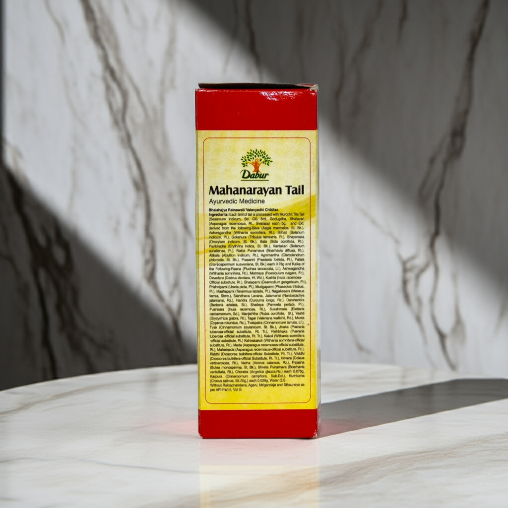 Dabur Mahanarayan Tail 50ML  Traditional Ayurvedic Massage Oil 