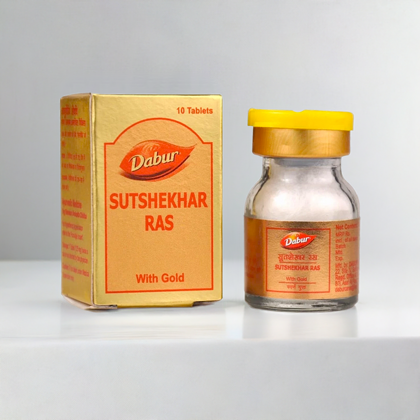 Dabur Sutshekar Ras 10 Tablets