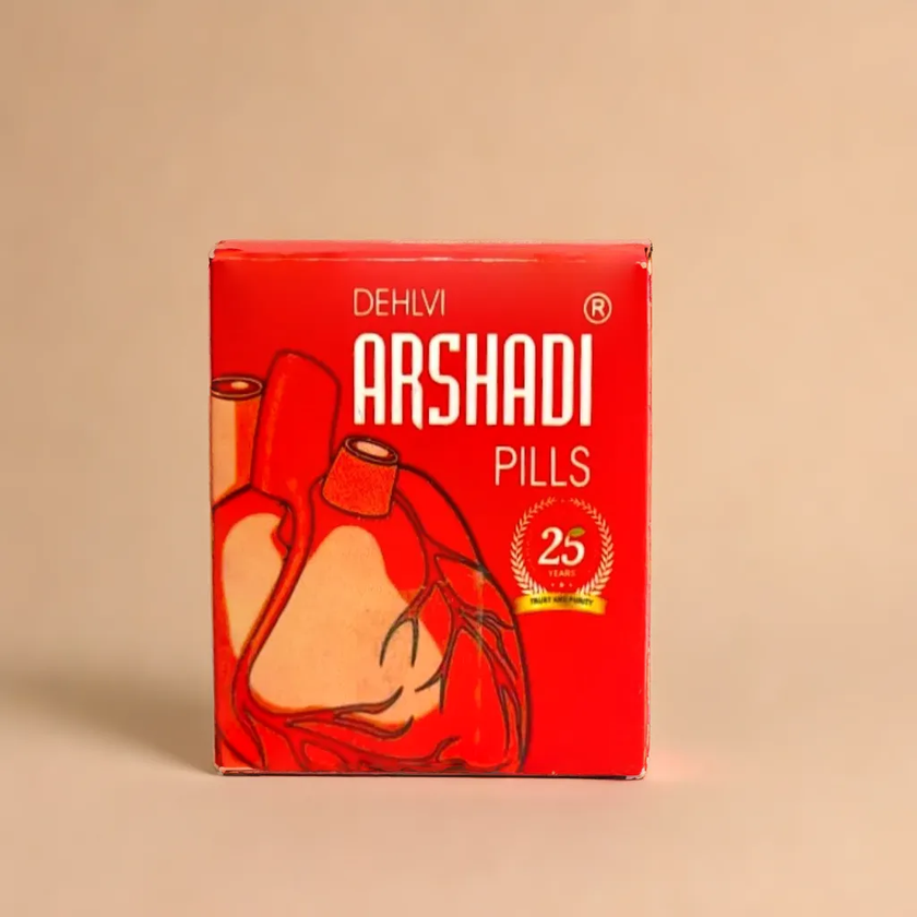 Dehlvi Arshadi Pills (10 Pills) – Herbal Supplement with Traditional Plant-Based Ingredients