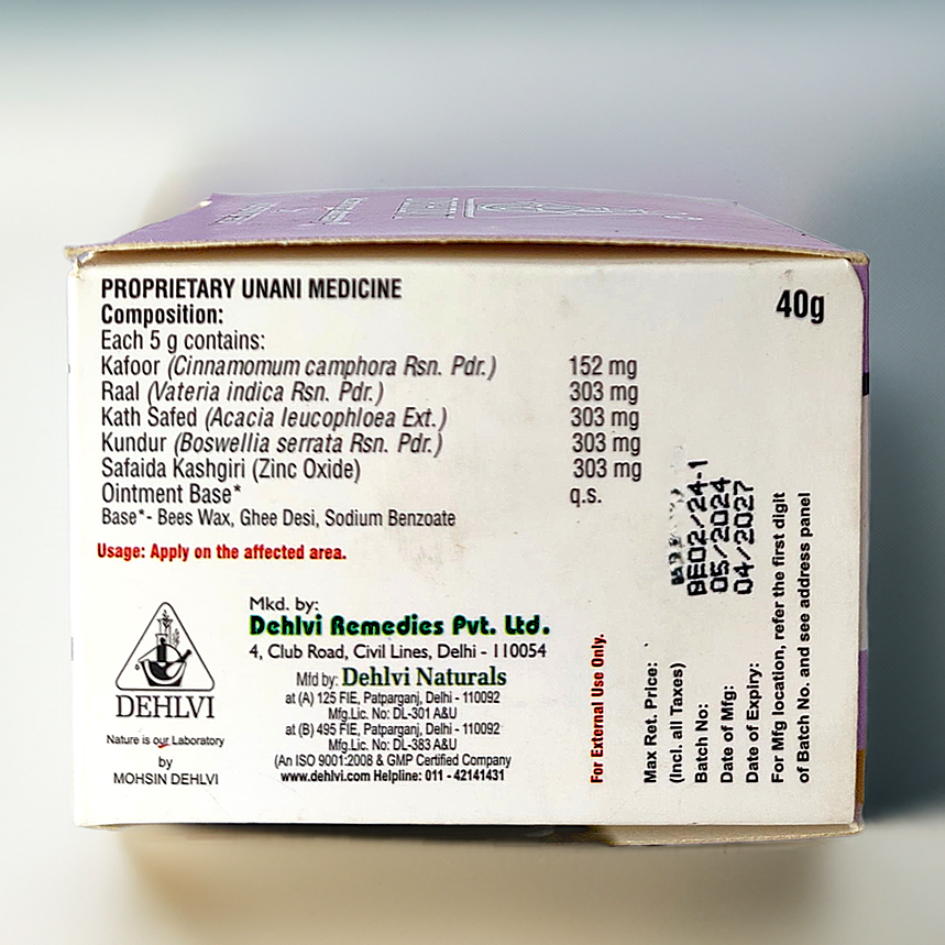 Dehlvi Eazy Heal Ointment 40g