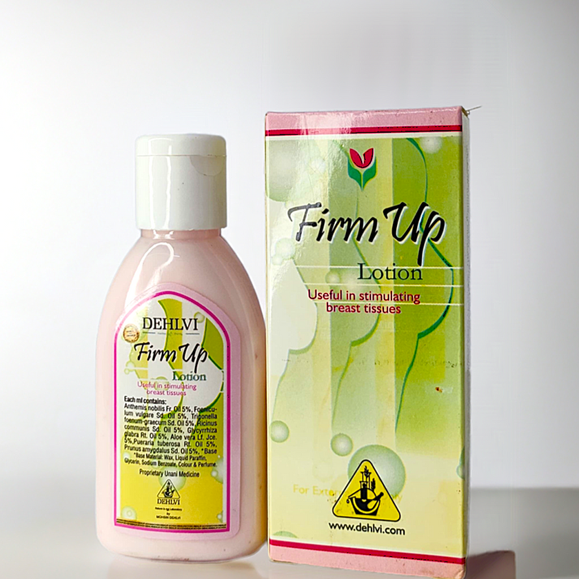 Dehlvi Firm Up Lotion 40ml (Pack of 2) Herbal Body Massage Lotion with Natural Oils