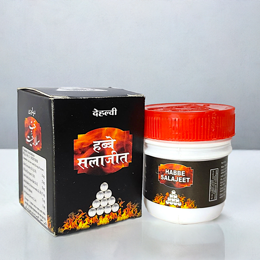 Dehlvi Habbe Salajit 20Pills – Traditional Herbal Supplement