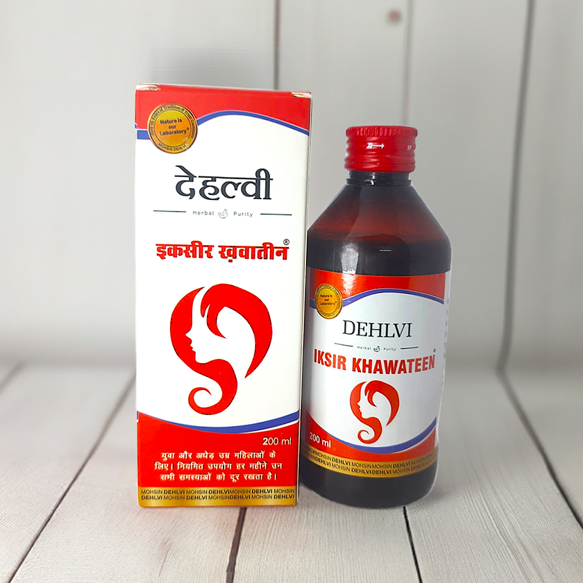 Dehlvi Iksir Khawateen 200ml – Herbal Supplement for Women