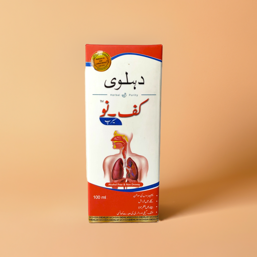 Dehlvi Kufno Syrup (Pack of 2)– Herbal Blend with Plant-Based Extracts – 100ml