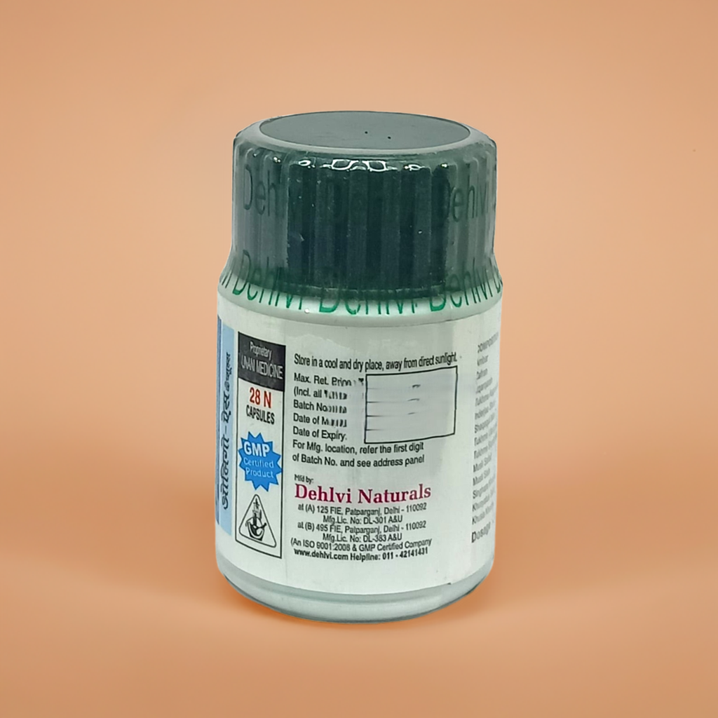 Dehlvi Oligo S Capsule 28Capsules – Herbal Supplement