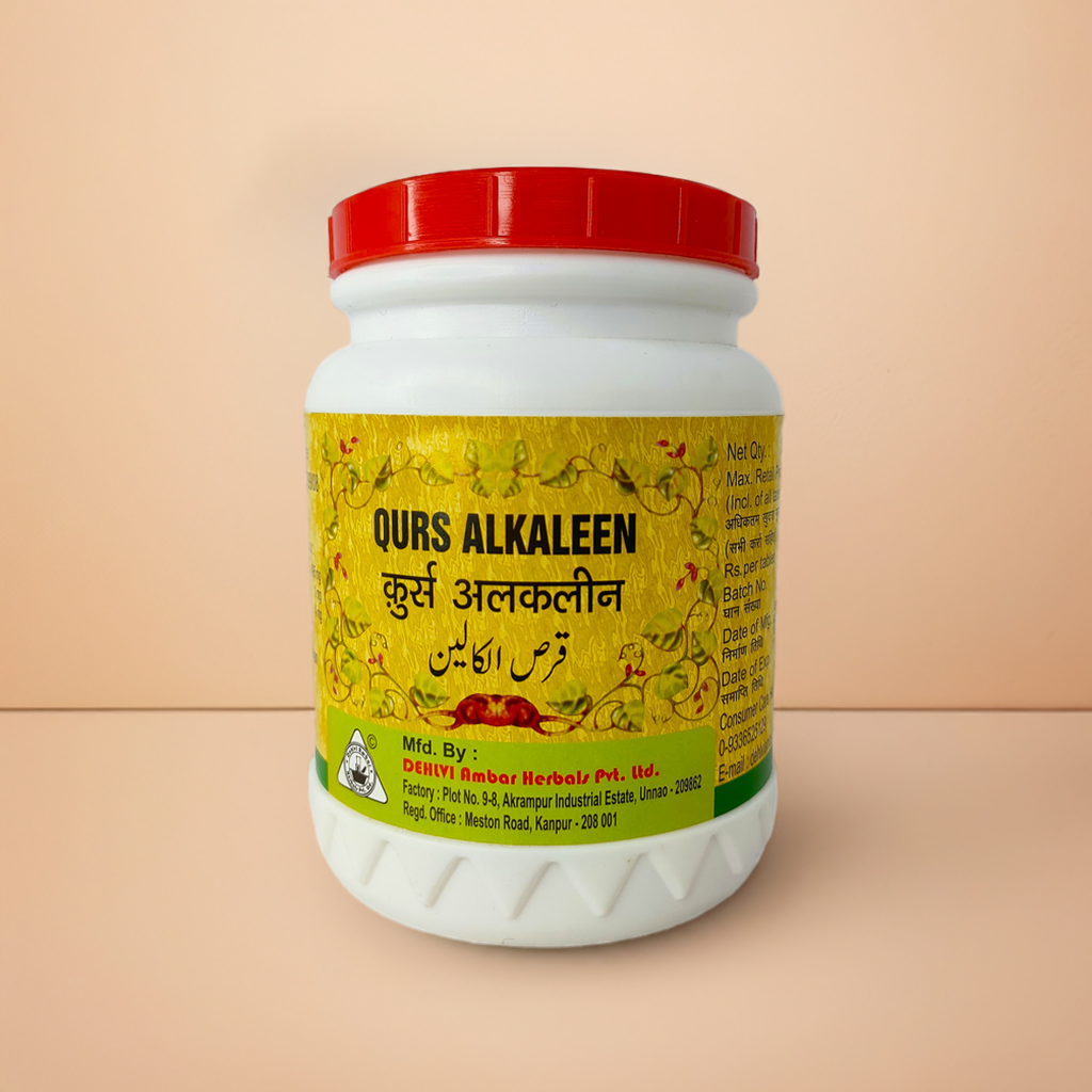 Dehlvi Qurs Alkaleen 1000 Tablets Herbal Suppliment