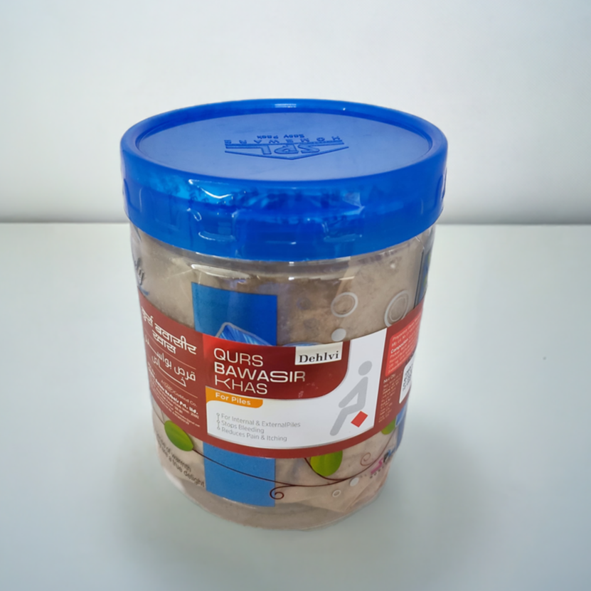 Dehlvi Qurs Bawasir Khas 1000 Tablets – Herbal Supplement with Traditional Ingredients