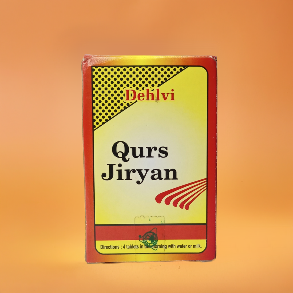 Dehlvi Qurs Jiryan 80 Tablet – Traditional Herbal Supplement