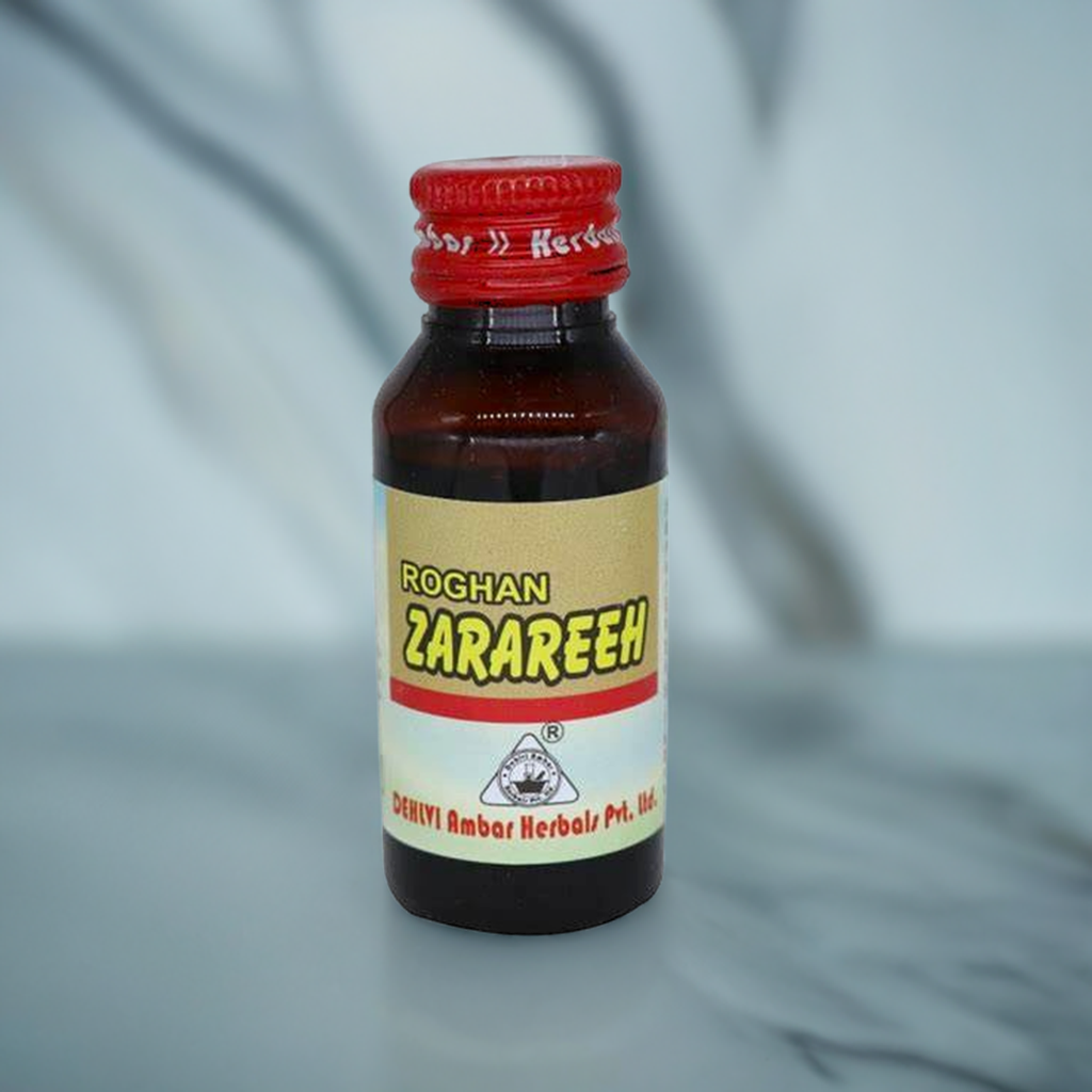 Dehlvi Roghan Zarareeh 10ml (Pack Of 2) – Herbal Hair Oil with Natural Ingredients