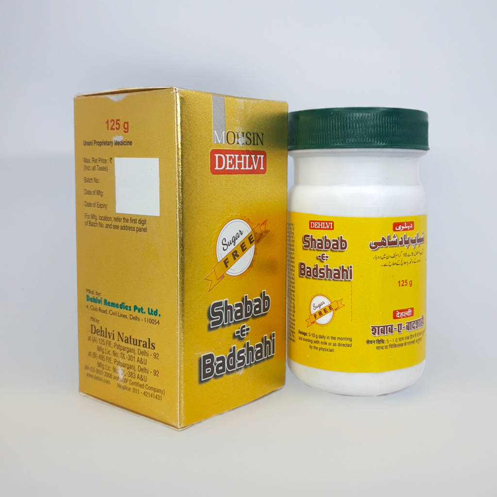 Dehlvi Shabab E Badshahi 125g - Sugar-Free Formula