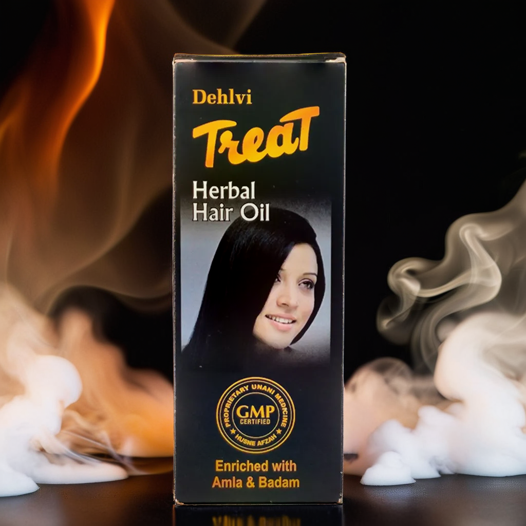 Dehlvi Treat Herbal Hair Oil 100ML – 100ml Traditional Botanical Blend