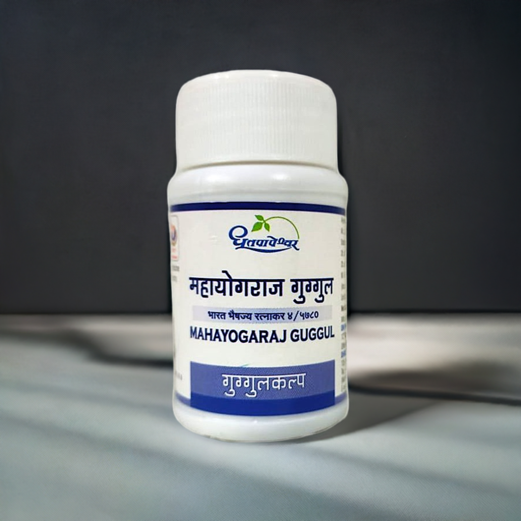 Dhootapapeshwar Mahayogaraj Guggul 60 Tablets