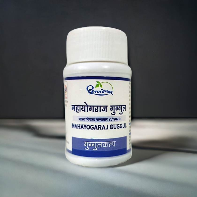 Dhootapapeshwar Mahayogaraj Guggul 60 Tablets