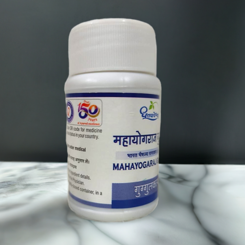 Dhootapapeshwar Mahayogaraj Guggul 60 Tablets