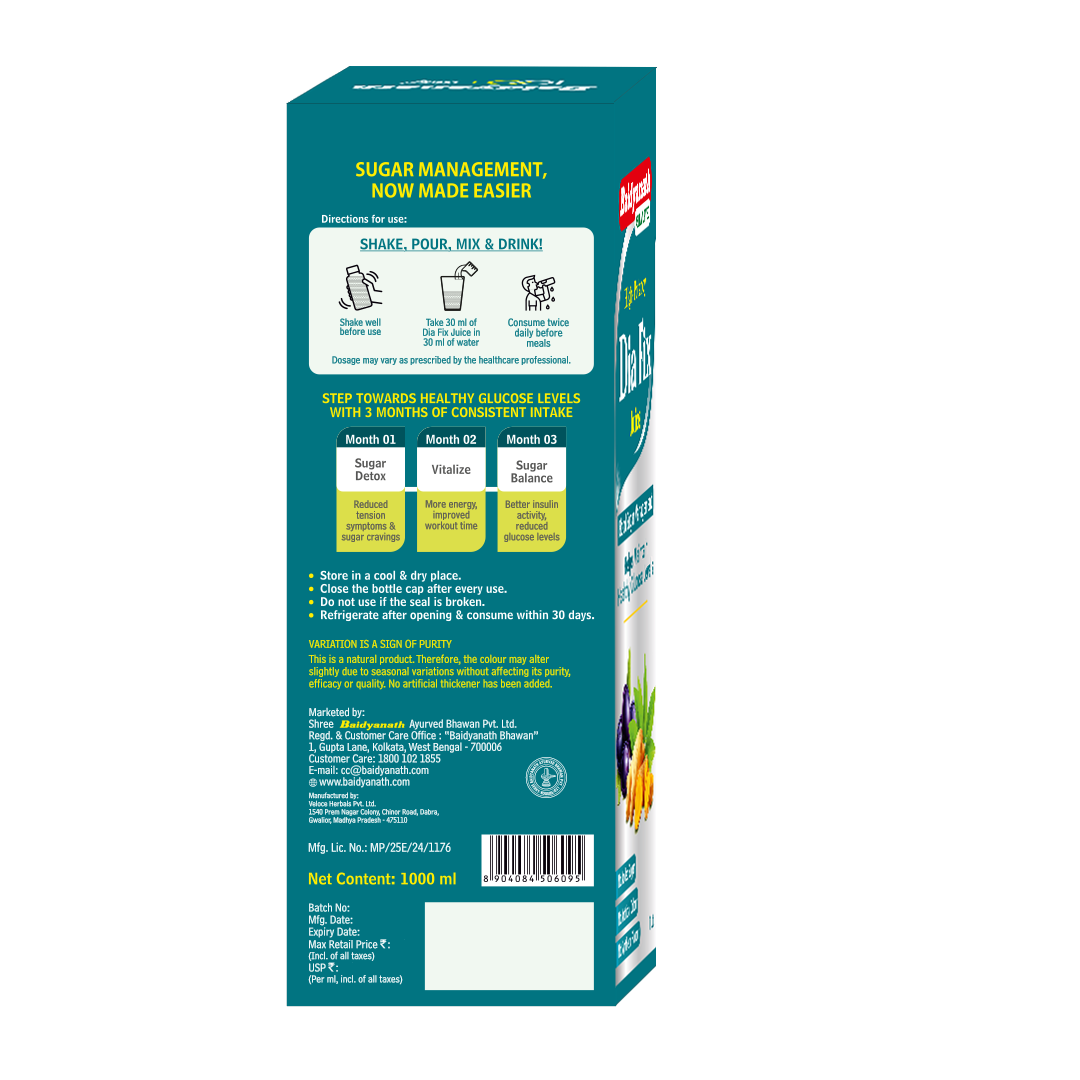Baidyanath Dia Fix Juice 1 Ltr