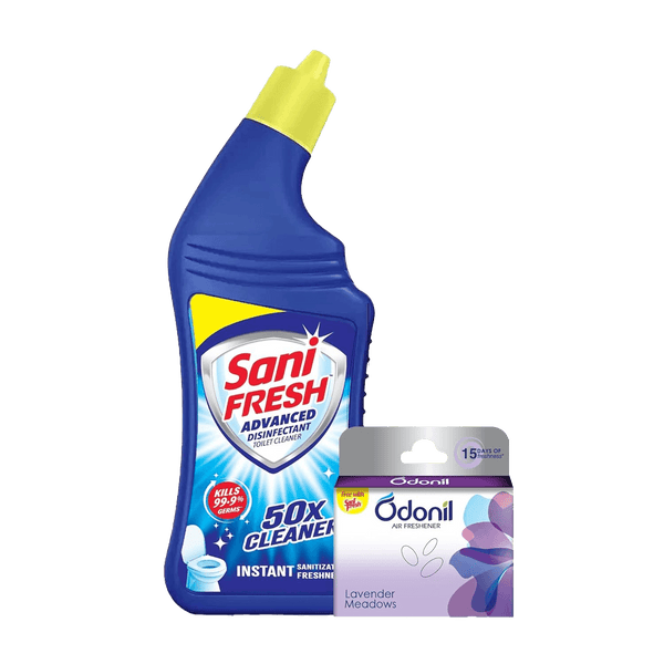Sani Fresh Advanced Toilet Cleaner (Free Odonil 48g)