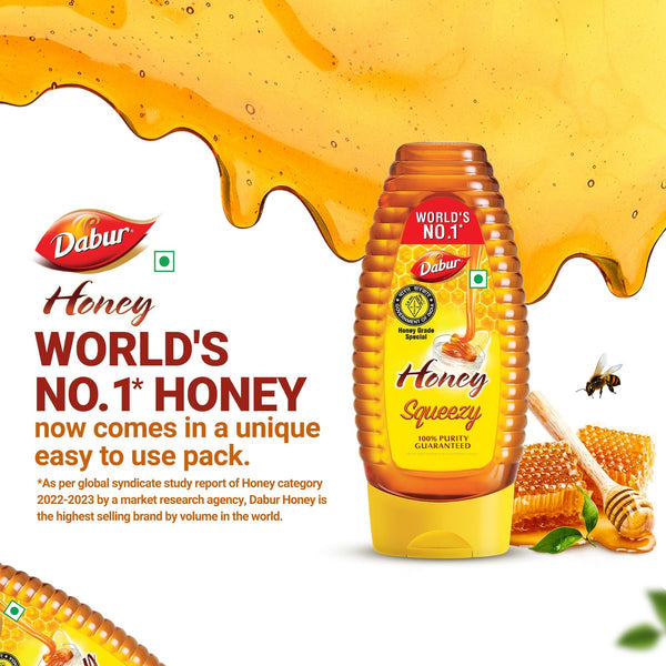 Dabur Honey Squeezy 100g (Pack Of 3)