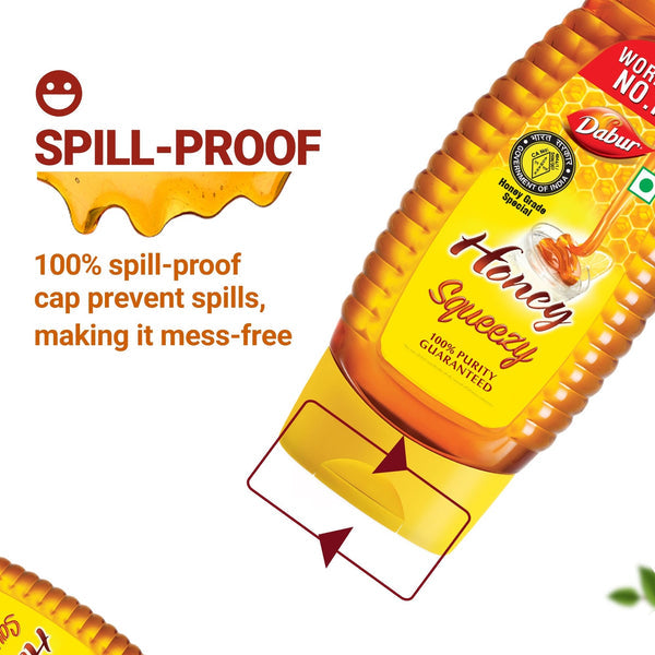 Dabur Honey Squeezy 100g (Pack Of 3)