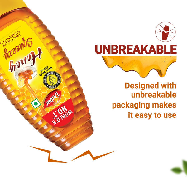 Dabur Honey Squeezy 100g (Pack Of 3)